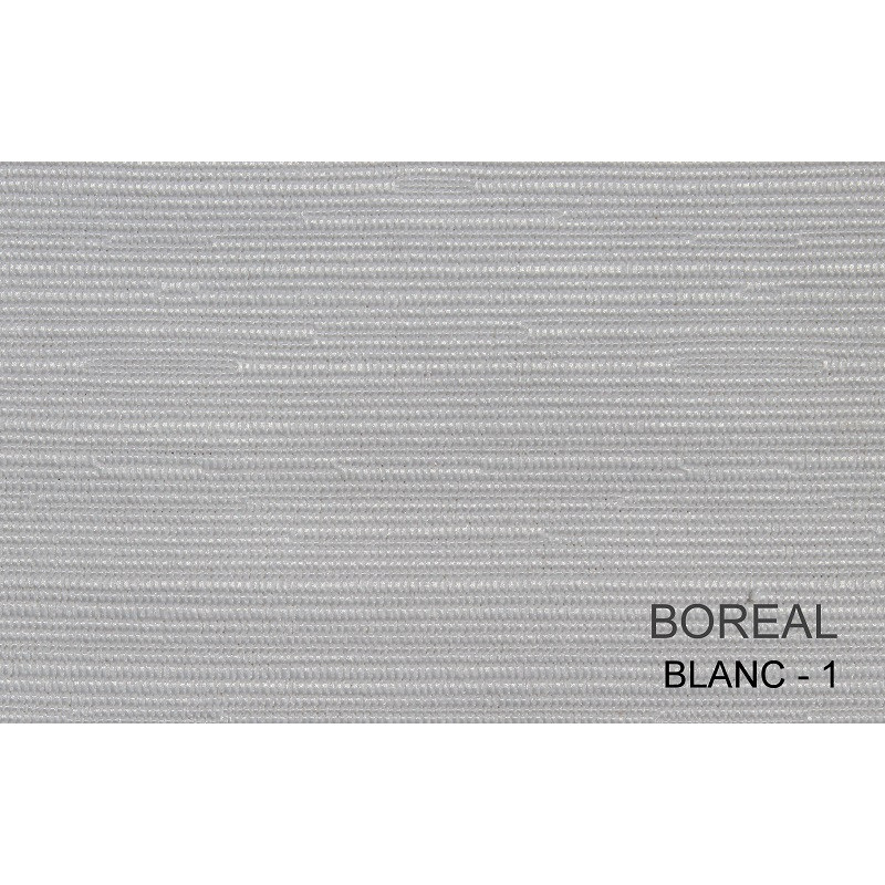 Échantillon tissu faux uni 100% polyester - BOREAL - 260 gr/m²