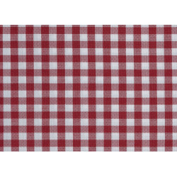 Serviette de table restaurant style bistrot - CAPRI carreaux rouges