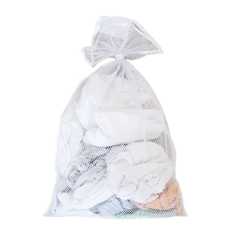 Morandi blanc 50x60cm Sac à linge pour Machine à laver, filet