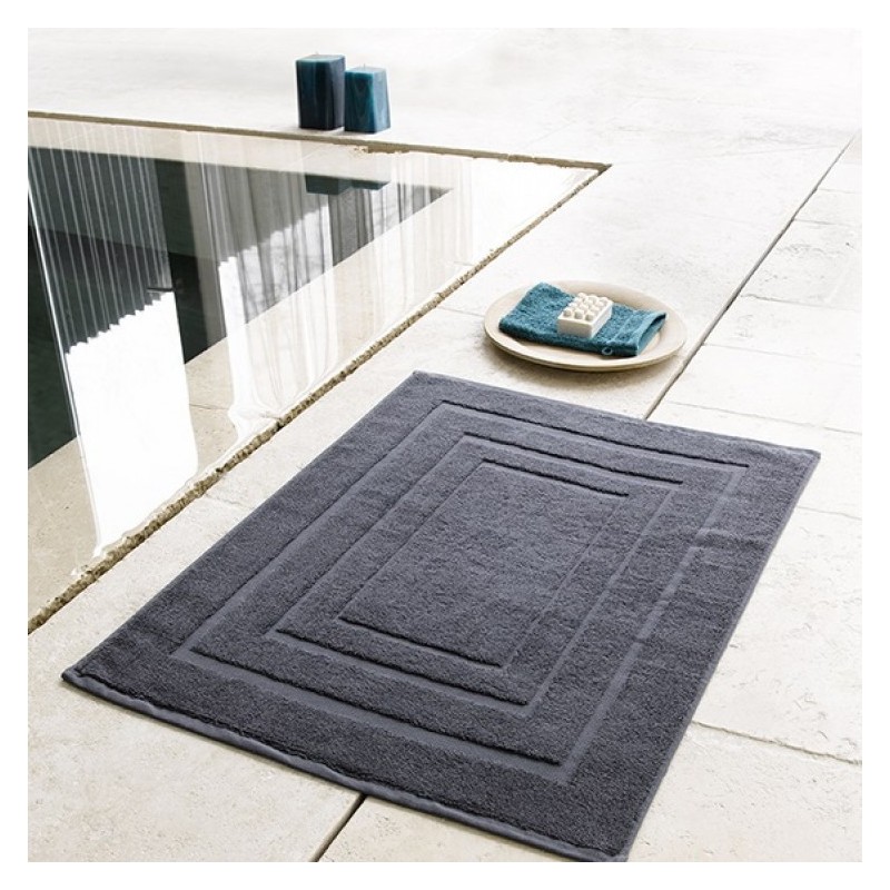 Tapis de bain hôtel & Spa | Boucle retors | 16 coloris | Qualité luxe