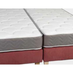 Kit de jumelage matelas par glissière pour réunir 2 matelas en 1 seul