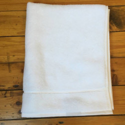Linge de bain blanc haut gamme pour l'hôtellerie - Comptoir Textile