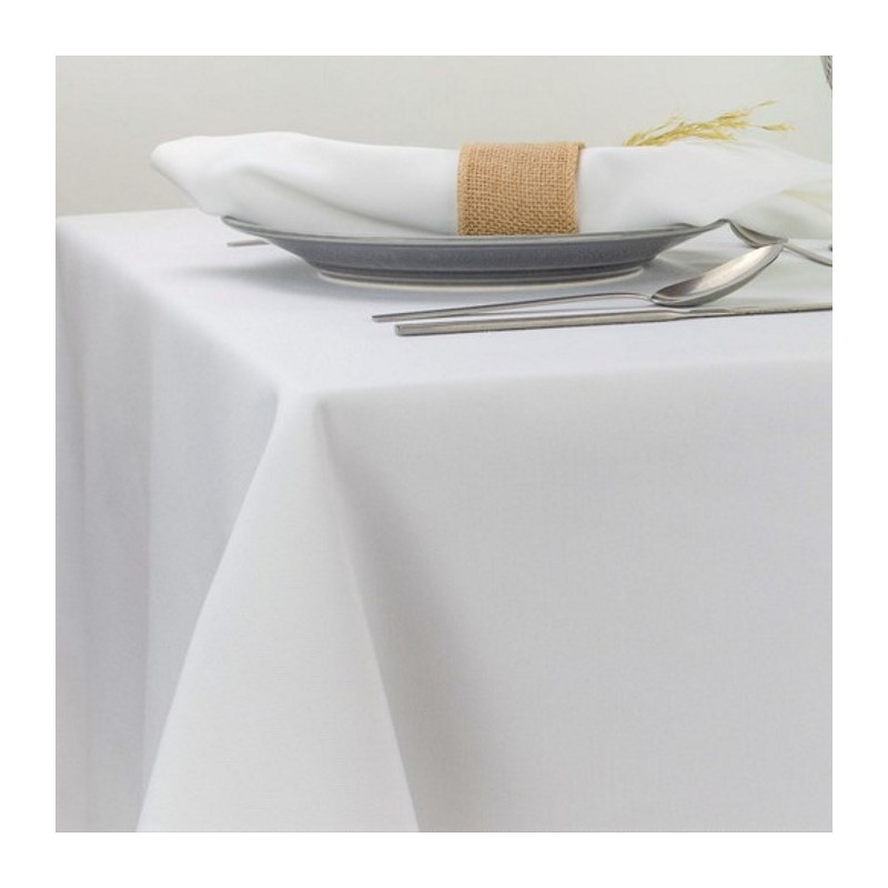 nappe-restaurant-blanche-polyester