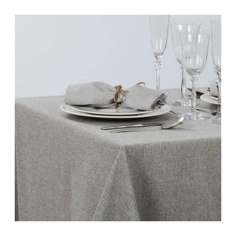 nappe-restaurant-en -polyester-chine-beige