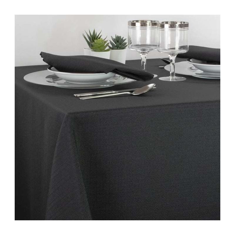 Nappe noir pour restaurant en polyester - MUCA - Comptoir Textile Hôtelier