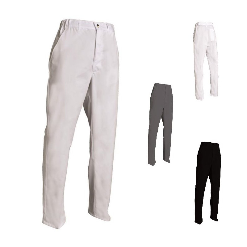 Pantalon de travail pour homme - Tenue de cuisine - Comptoir Textile  Hôtelier