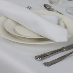 Serviette avec logo pour restaurant - Comptoir Textile Hôtelier