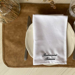 serviette-table-logo-coton