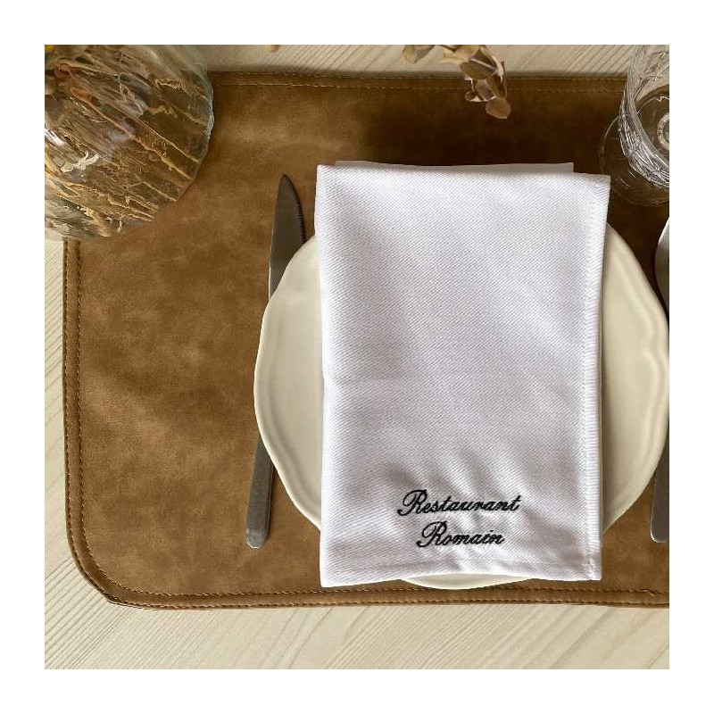 serviette-table-logo-coton