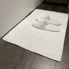 Tapis de bain blanc hôtel et spa - PROCLAS - 750 gr/m²