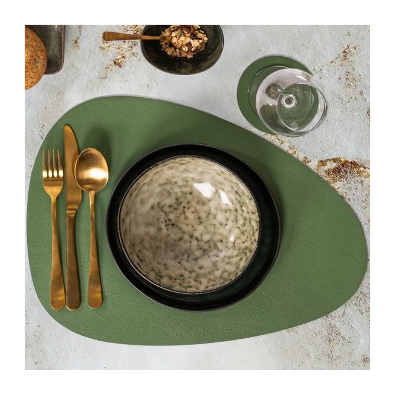 set-restaurant-lavable-vert