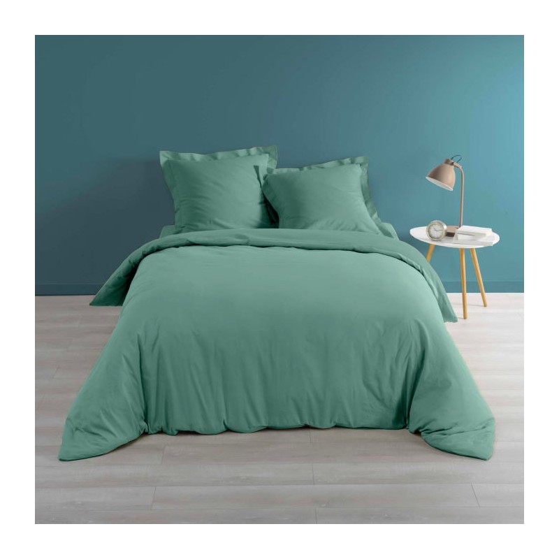 Housse de couette Hôtellerie percale Couleur - Comptoir Textile